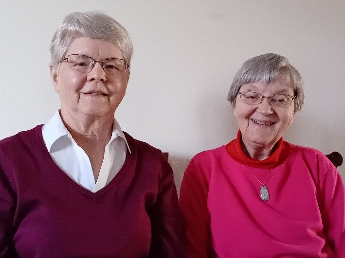 Sisters Suzanne Walker and Loretta Keller of the Dominican Sisters of Sparkill, New  York, are part of the communities of Holy Rosary Parish in Monroe City and St. Stephen Parish in Indian Creek.
